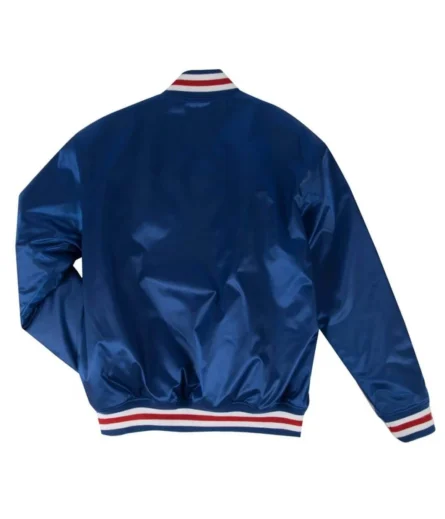Unisex Chicago Cubs Blue Varsity Jacket