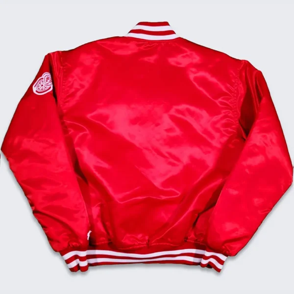 Detroit Red Wings 80’s Red Bomber Jacket