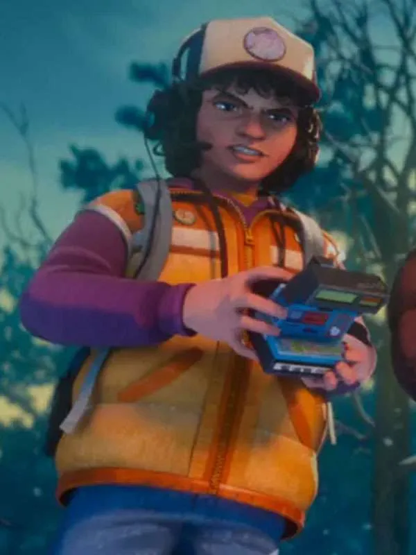 Stranger Things Tales from 85 Dustin Henderson Puffer Vest Stranger Things Tales from 85 Dustin Henderson Puffer Vest