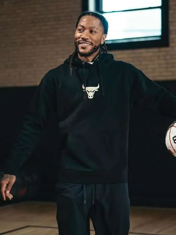 Derrick Rose Good or Great Black Hoodie