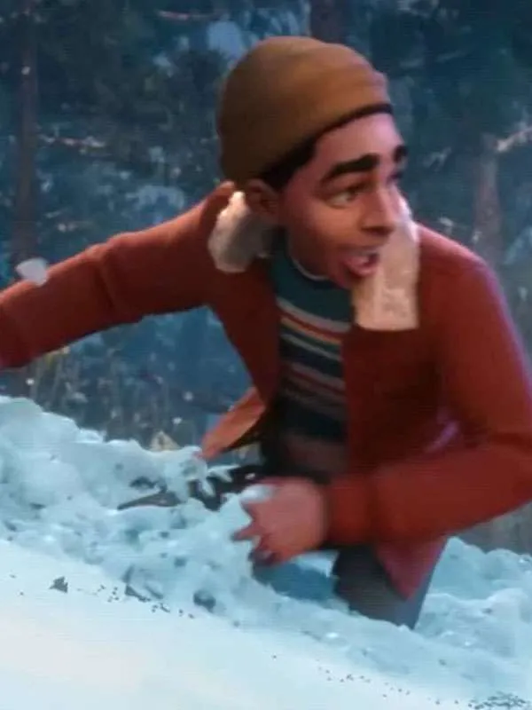 Lucas Sinclair Stranger Things Tales from 85 Fur Jacket