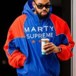 Marty Supreme Karl-Anthony Towns Blue Jacket