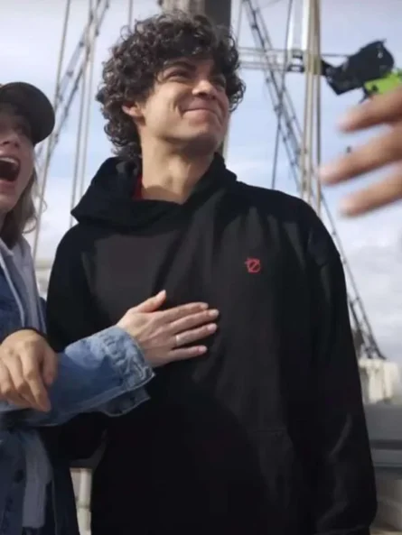 Monkey D. Luffy One Piece S02 Black Hoodie