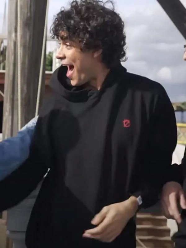 Monkey D. Luffy One Piece S02 Black Hoodie