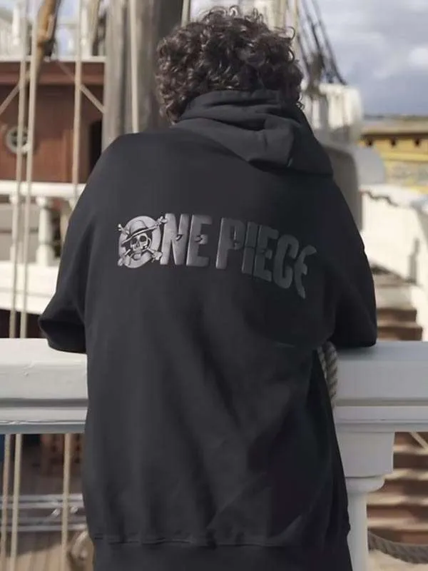 Monkey D. Luffy One Piece S02 Black Hoodie
