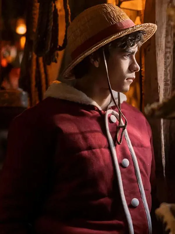 Monkey D. Luffy One Piece S02 Red Hooded Jacket