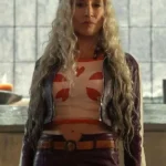 Katey Sagal One Piece S02 Cropped Leather Jacket