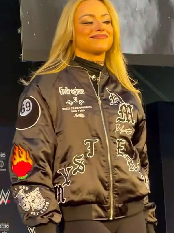 Liv Morgan Royal Rumble 2026 Bomber Jacket