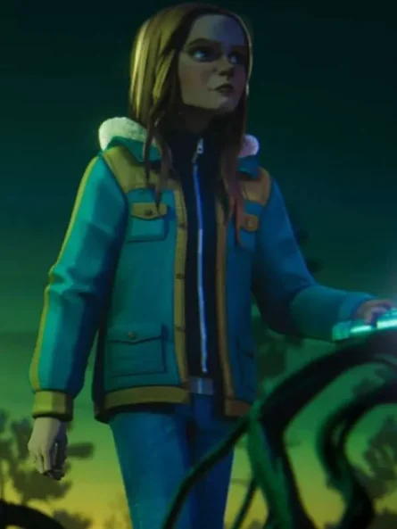 Stranger Things Tales from 85 Max Mayfield Blue Jacket