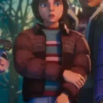 Stranger Things Tales from 85 Will Byers Brown Puffer Jacket
