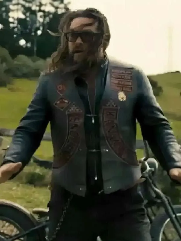 The Wrecking Crew Jason Momoa Leather Vest