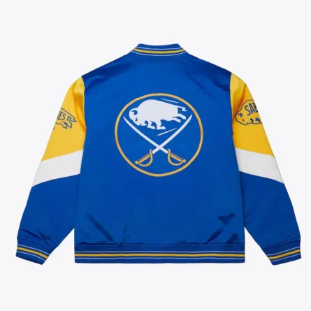 Unisex Buffalo Sabres Throw It Back Satin Jacket