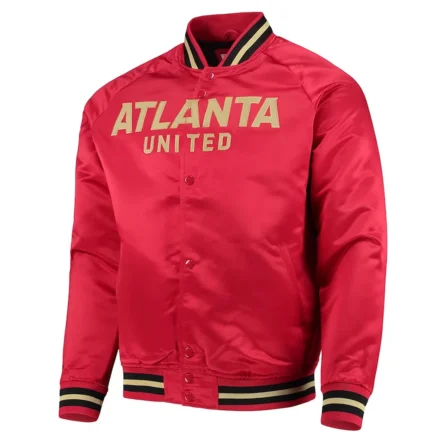 Atlanta United FC Red Satin Jacket