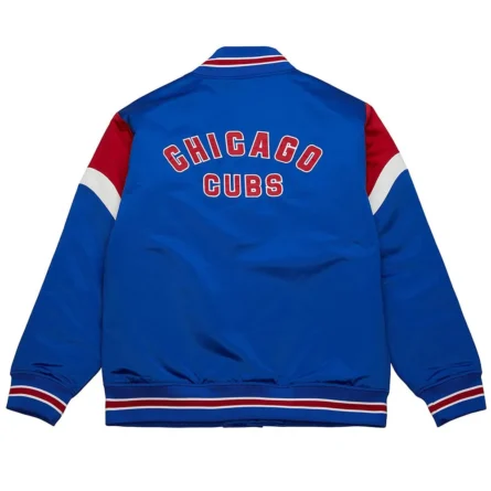 Unisex Chicago Cubs Royal Blue Varsity Satin Jacket