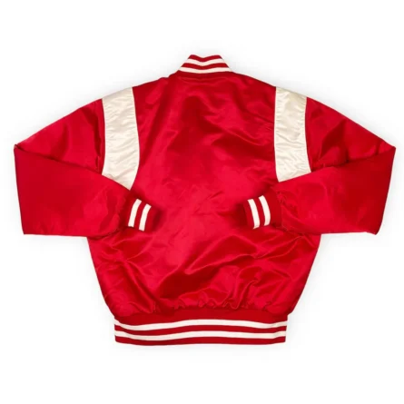 Unisex Cincinnati Reds Red Bomber Varsity Jacket