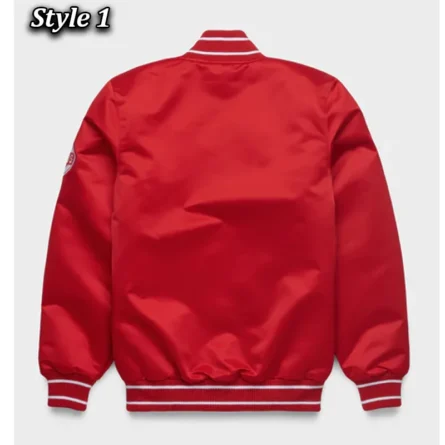 Unisex Cincinnati Reds Red Satin Jacket