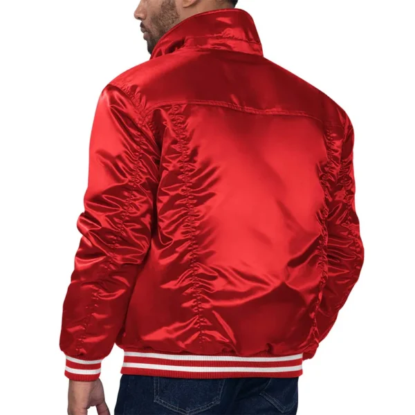 Unisex Cincinnati Reds Red Silver Tab Trucker Jacket
