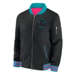 Miami Marlins City Connect Dugout Bomber Jacket