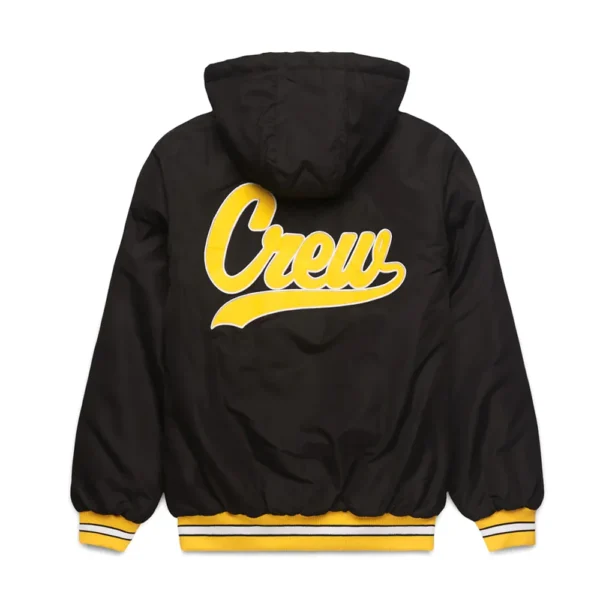 Unisex Columbus Crew Black Hooded Jacket