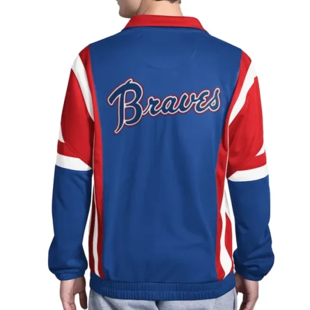 Atlanta Braves Contender Tricot Royal Track Jacket