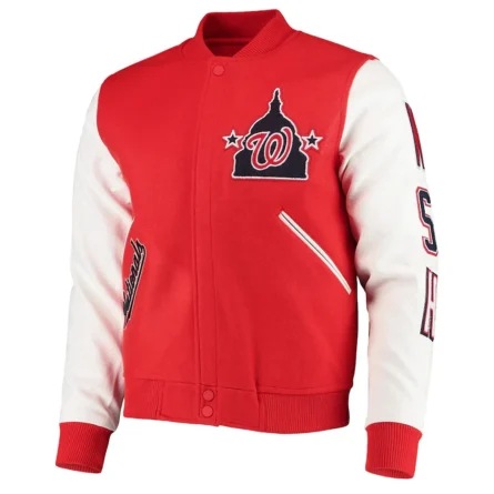 Unisex Washington Nationals Red Jacket
