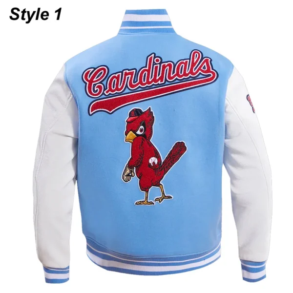 Unisex St. Louis Cardinals Classic Blue Varsity Jacket
