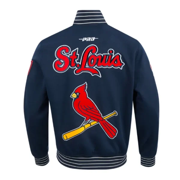 Unisex St. Louis Cardinals Navy Varsity Jacket