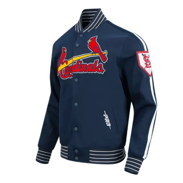 Unisex St. Louis Cardinals Navy Varsity Jacket