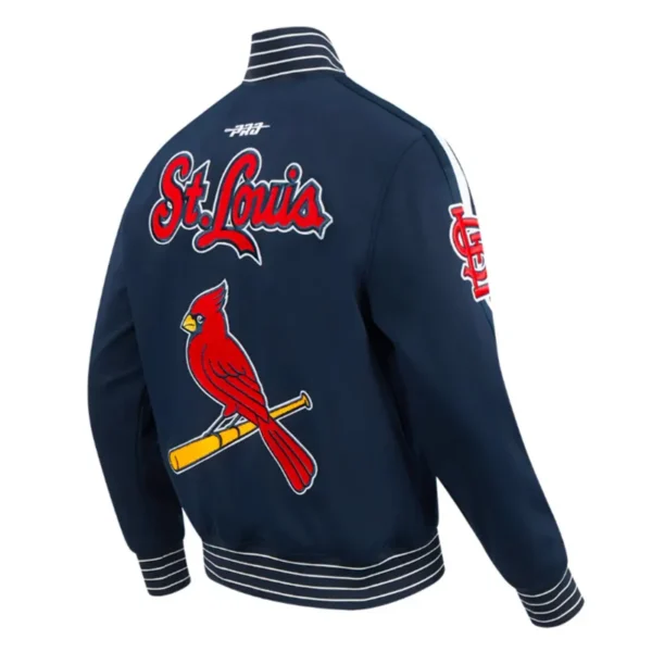 Unisex St. Louis Cardinals Navy Varsity Jacket