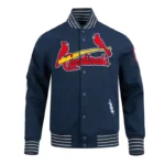 Unisex St. Louis Cardinals Navy Varsity Jacket