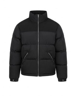 Men's Black Puffer Jacket