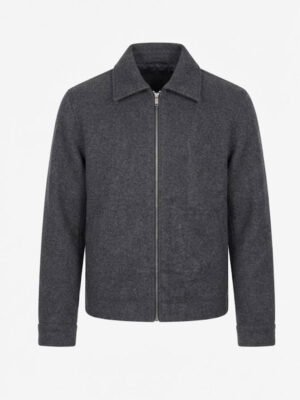 Men's Grey Wool Jacket