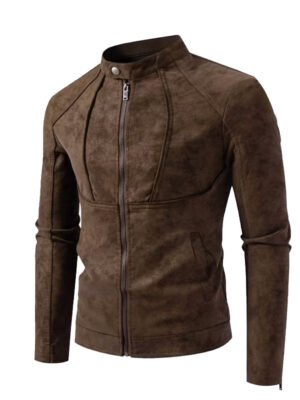 Men's Racer Leather Jacket