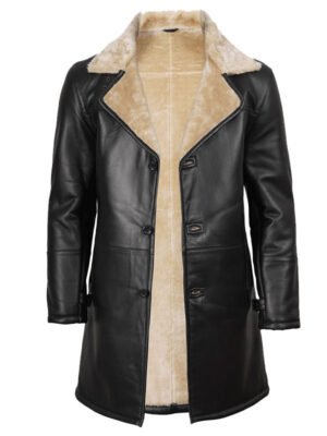 Men's Shearling Leather Coat