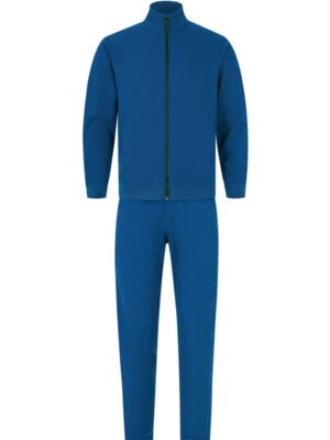 Men’s Relaxed Fit Blue Plain Tracksuit