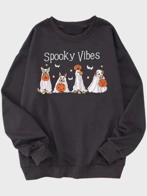 Halloween Spooky Vibes Sweatshirt