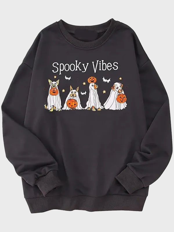 Halloween Spooky Vibes Sweatshirt