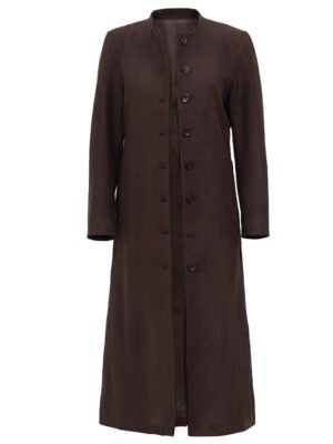 Women’s Brown Long Wool Coat